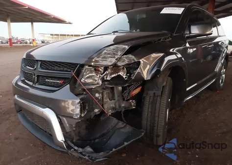 2015 Dodge Journey Crossroad из США, поврежденный, VIN 3C4PDCGG4FT670332